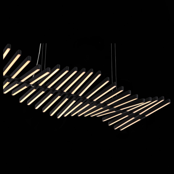 SLD001.403.30 Люстра подвесная ST-Luce Черный/Черный, Белый LED 30*5W 3000-6000K PICODI, изображение 10