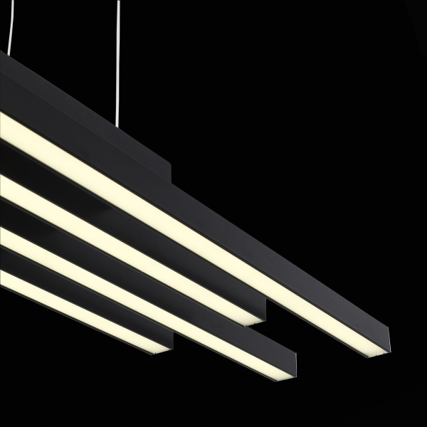 SL933.403.04 Люстра подвесная ST-Luce Черный/Белый,Черный LED 1*38W 3000K/4000K/6000K SAMENTO, изображение 6