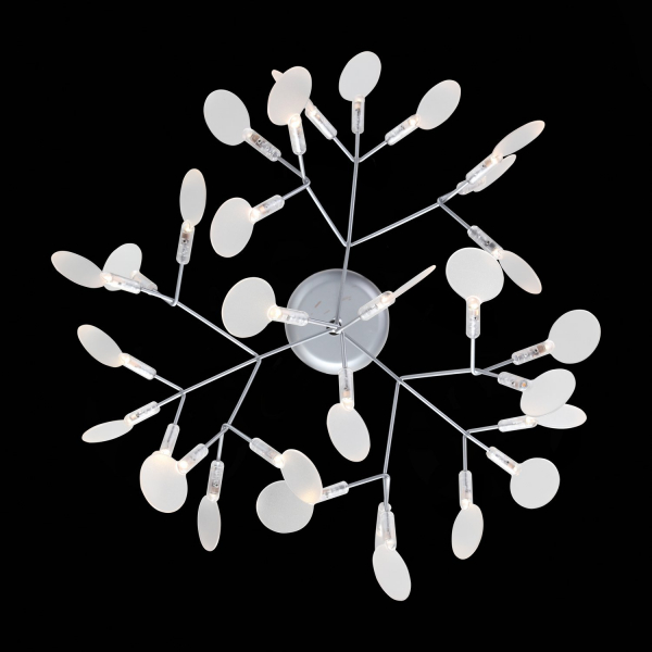 SL379.103.30 Люстра подвесная ST-Luce Серебристый/Белый LED 30*0,5W 3500K RAFINA, изображение 7