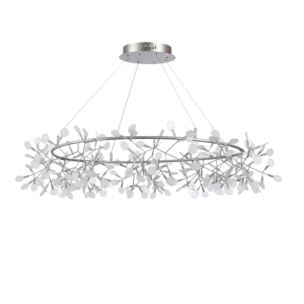 SL379.103.216 Люстра подвесная ST-Luce Серебристый/Белый LED 216*0,5W 3500K RAFINA, изображение 2