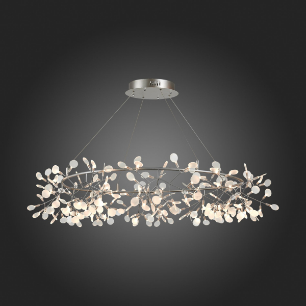 SL379.103.216 Люстра подвесная ST-Luce Серебристый/Белый LED 216*0,5W 3500K RAFINA, изображение 9