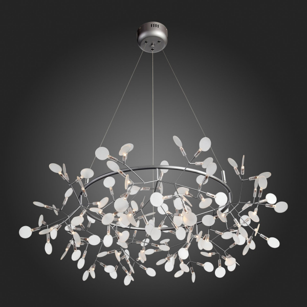 SL379.103.135 Люстра подвесная ST-Luce Серебристый/Белый LED 135*0,3W 3500K RAFINA, изображение 12