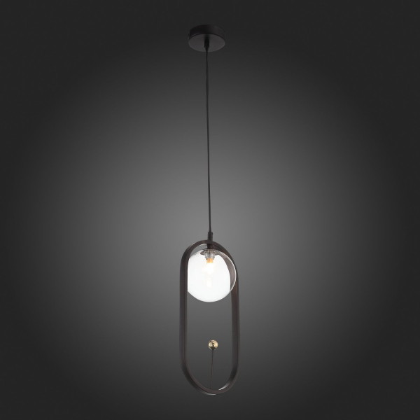 SL1201.403.01 Подвес ST-Luce Черный/Прозрачный G9 1*5W CIRCONO, изображение 7