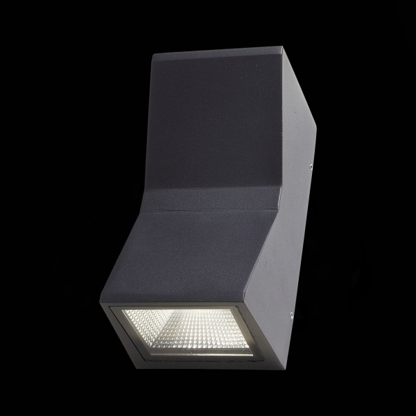 SL088.431.02 Светильник уличный настенный ST-Luce Черный кварцевый LED 2*7W 4000K DEALE, изображение 8