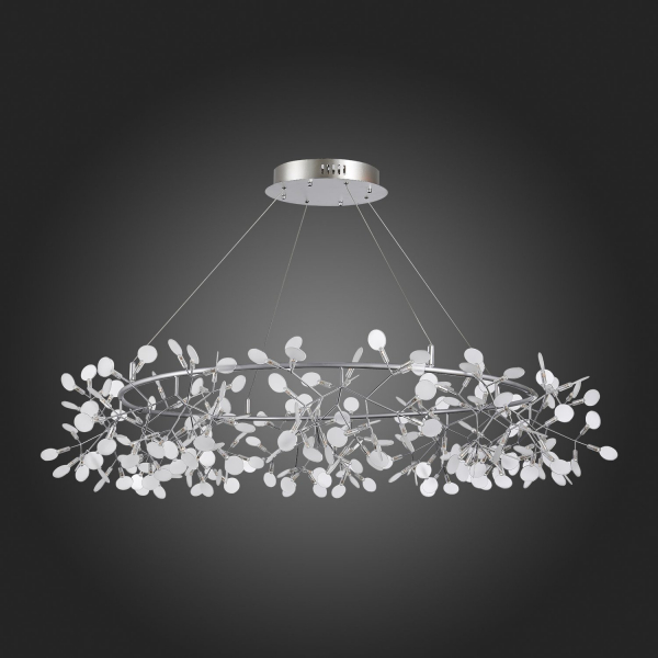 SL379.103.216 Люстра подвесная ST-Luce Серебристый/Белый LED 216*0,5W 3500K RAFINA, изображение 10