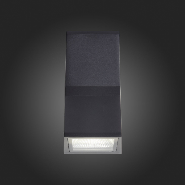 SL088.431.02 Светильник уличный настенный ST-Luce Черный кварцевый LED 2*7W 4000K DEALE, изображение 12
