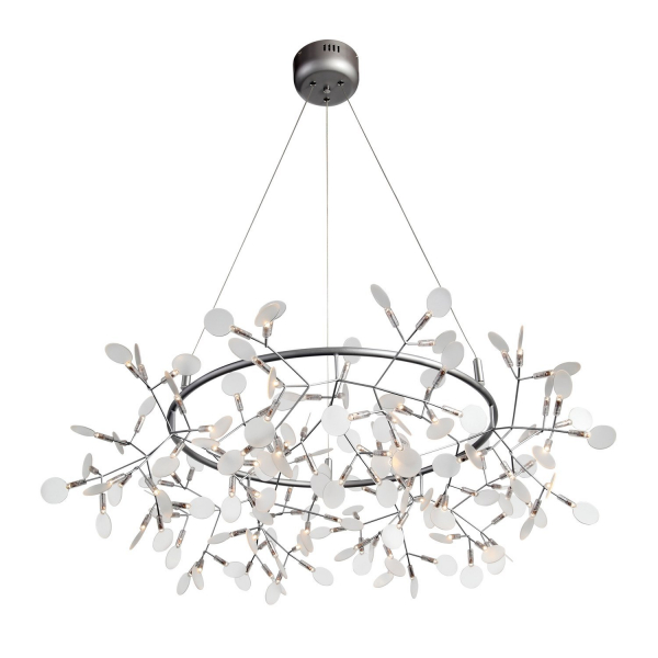 SL379.103.135 Люстра подвесная ST-Luce Серебристый/Белый LED 135*0,3W 3500K RAFINA, изображение 2