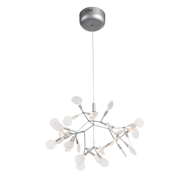 SL379.103.30 Люстра подвесная ST-Luce Серебристый/Белый LED 30*0,5W 3500K RAFINA, изображение 2
