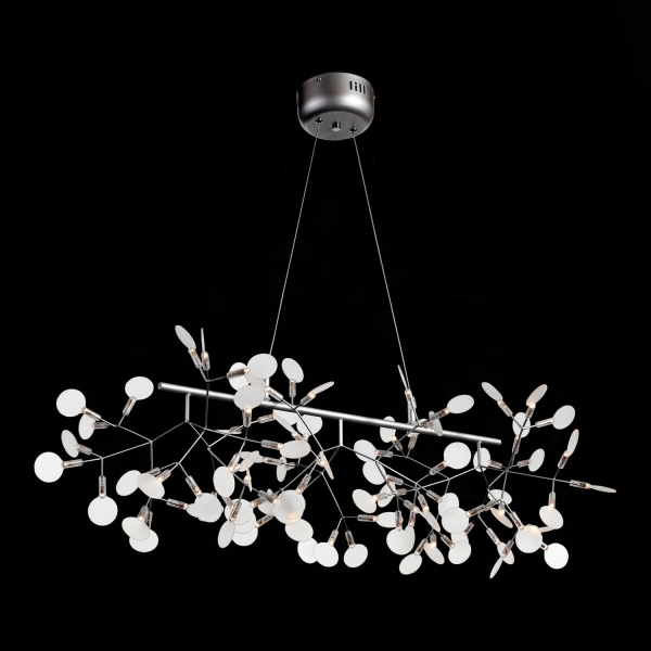 SL379.103.81 Люстра подвесная ST-Luce Серебристый/Белый LED 81*0,5W 3500K RAFINA, изображение 5