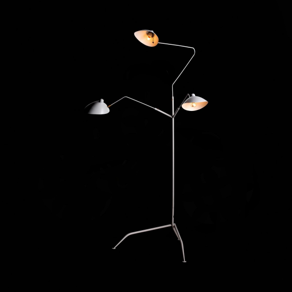 SL305.505.03 Торшер ST-Luce Белый/Белый E27 3*60W SPRUZZO, изображение 5