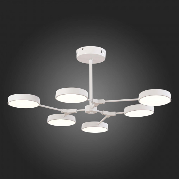 SLE6003-502-06 Светильник потолочный Белый/Белый LED 6*10W MONTA, изображение 7