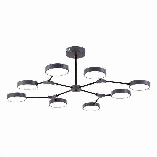 SLE6003-702-08 Светильник потолочный Серый,Черный/Серый LED 8*10W MONTA, изображение 3
