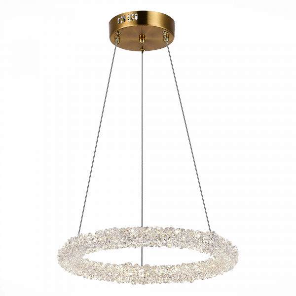 SL6110.203.01 Люстра подвесная ST-Luce Золотистый/Золотистый LED 1*25W 3000 - 6500K AVANA, изображение 3