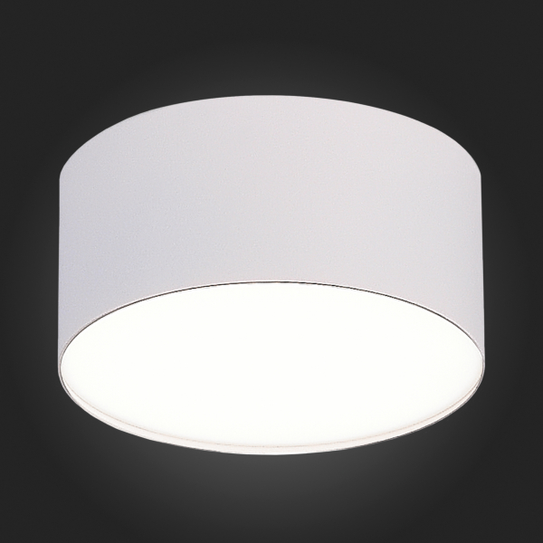 ST606.542.12 Светильник потолочный Белый LED 1*12W 4000K 1 080Lm Ra&gt;90 120° IP20 D120xH55 185-265V Накладные светильники, изображение 4