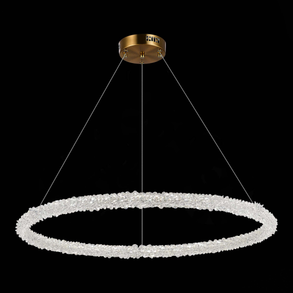SL6110.223.01 Люстра подвесная ST-Luce Золотистый/Золотистый LED 1*45W 3000 - 6500K AVANA, изображение 6