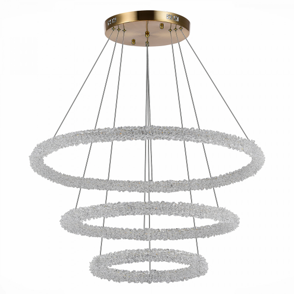 SL6110.203.03 Люстра подвесная ST-Luce Золотистый/Золотистый LED 3*35W 3000 - 6500K AVANA, изображение 2