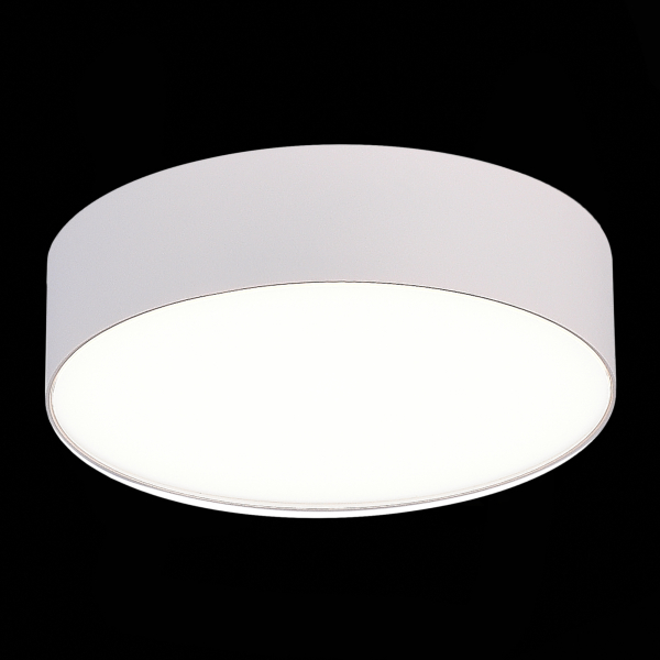 ST606.542.27 Светильник потолочный Белый LED 1*27W 4000K 2 340Lm Ra&gt;85 120° IP20 D220xH55 185-265V Накладные светильники, изображение 3