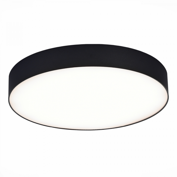 ST606.442.48 Светильник потолочный Черный LED 1*48W 4000K 4 320Lm Ra&gt;85 120° IP20 D400xH55 185-265V Накладные светильники