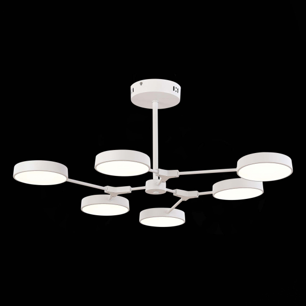 SLE6003-502-06 Светильник потолочный Белый/Белый LED 6*10W MONTA, изображение 6