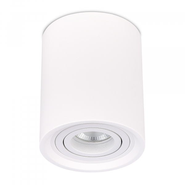 ST156.502.01 Светильник потолочный Белый GU10 1*50W IP20 D100xH120 180-240V Без ламп Накладные светильники, изображение 2