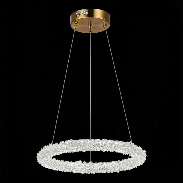SL6110.203.01 Люстра подвесная ST-Luce Золотистый/Золотистый LED 1*25W 3000 - 6500K AVANA, изображение 6