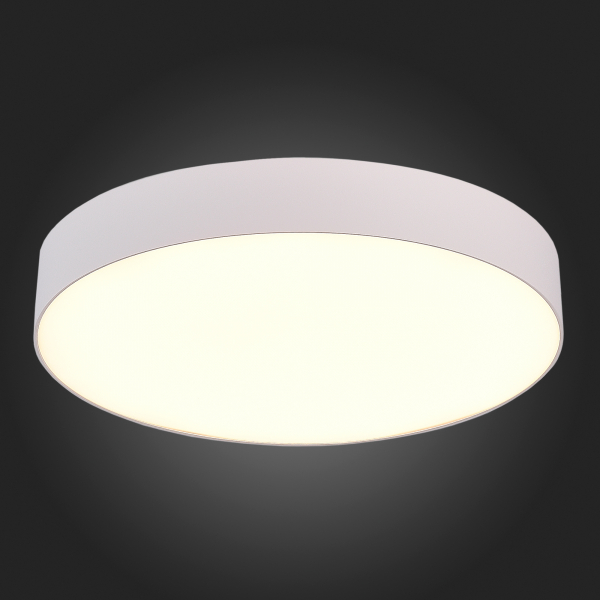 ST606.532.48 Светильник потолочный Белый LED 1*48W 3000K 4 320Lm Ra&gt;85 120° IP20 D400xH55 185-265V Накладные светильники, изображение 4