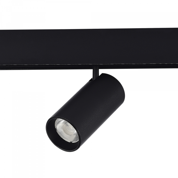 ST375.406.12 Магнитный трековый светильник SMART Черный LED 1*12W 2700K-6500K 1 080Lm Ra90 36° IP20 L115xW55xH95 48V SKYLINE 48, изображение 2