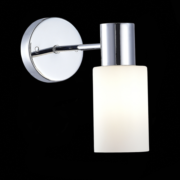 SLE1139-101-01 Светильник настенный Хром/Белый E14 1*60W GESSI, изображение 3