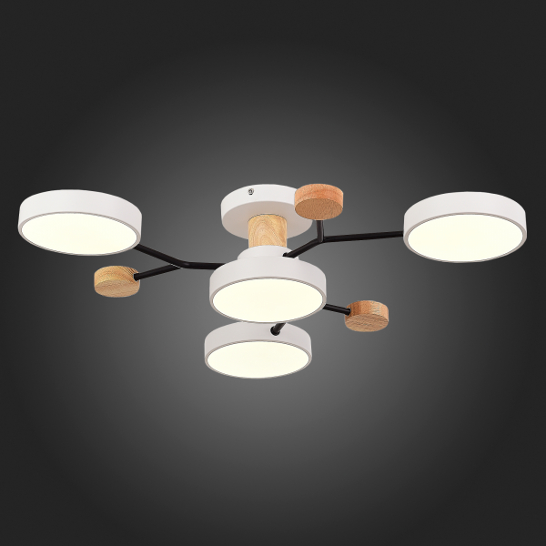 SLE6006-502-04 Светильник потолочный Белый/Белый LED 4*12W 3000K/4500K/6000K FAEMA, изображение 7