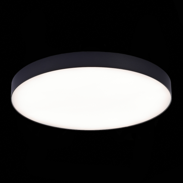 ST606.442.96 Светильник потолочный Черный LED 1*96W 4000K 8 640Lm Ra&gt;85 120° IP20 D600xH55 185-265V Накладные светильники, изображение 3