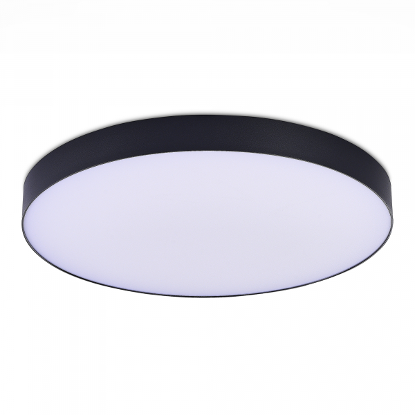 ST606.442.96 Светильник потолочный Черный LED 1*96W 4000K 8 640Lm Ra&gt;85 120° IP20 D600xH55 185-265V Накладные светильники, изображение 2