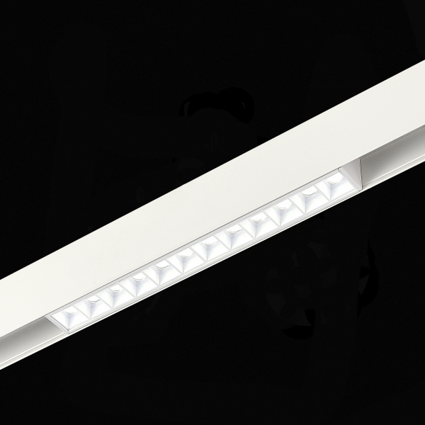 ST371.506.12 Магнитный трековый светильник SMART Белый LED 1*12W 2700K-6500K 1 080Lm Ra90 36° IP20 L220xW22xH25 48V SKYLINE 48, изображение 4