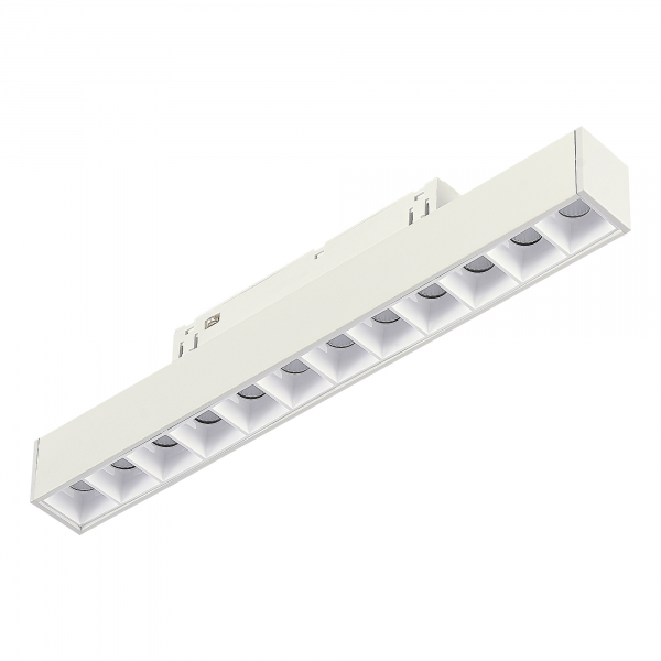 ST371.506.12 Магнитный трековый светильник SMART Белый LED 1*12W 2700K-6500K 1 080Lm Ra90 36° IP20 L220xW22xH25 48V SKYLINE 48, изображение 3