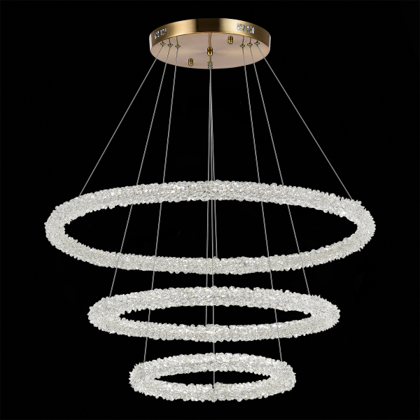 SL6110.203.03 Люстра подвесная ST-Luce Золотистый/Золотистый LED 3*35W 3000 - 6500K AVANA, изображение 3