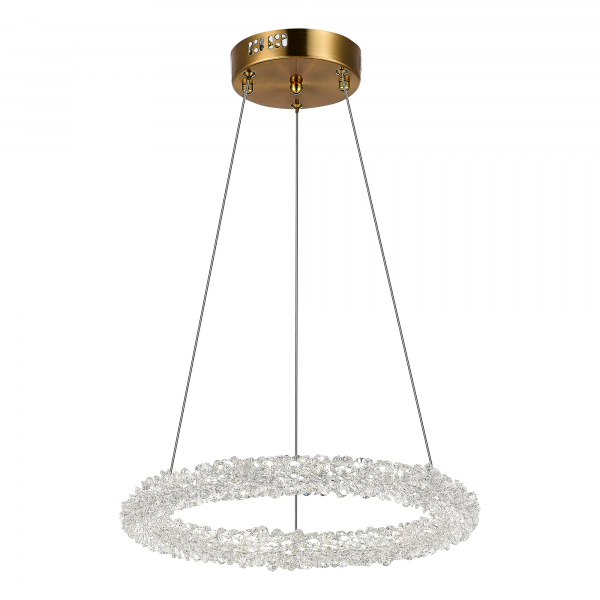 SL6110.203.01 Люстра подвесная ST-Luce Золотистый/Золотистый LED 1*25W 3000 - 6500K AVANA