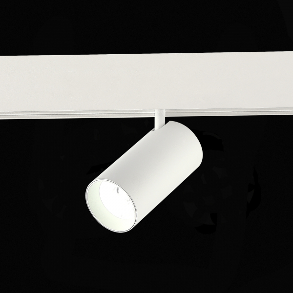 ST375.506.20 Магнитный трековый светильник SMART Белый LED 1*20W 2700K-6500K 1 800Lm Ra90 36° IP20 L135xW65xH105 48V SKYLINE 48, изображение 4