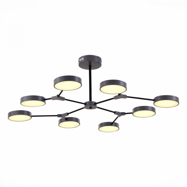 SLE6003-702-08 Светильник потолочный Серый,Черный/Серый LED 8*10W MONTA, изображение 2