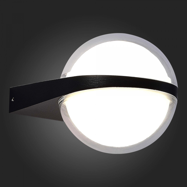 SL9510.401.01 Светильник уличный настенный ST-Luce Черный/Белый LED 2*6W 4000K CELESTE, изображение 4