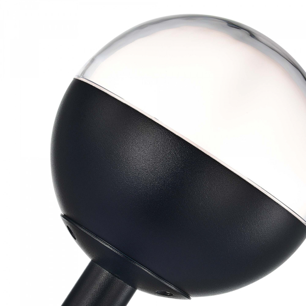 SL9000.415.01 Светильник уличный наземный ST-Luce Черный/Белый E27 1*40W OMBRA, изображение 3