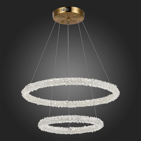 SL6110.203.02 Люстра подвесная ST-Luce Золотистый/Золотистый LED 2*28W 3000 - 6500K AVANA, изображение 8