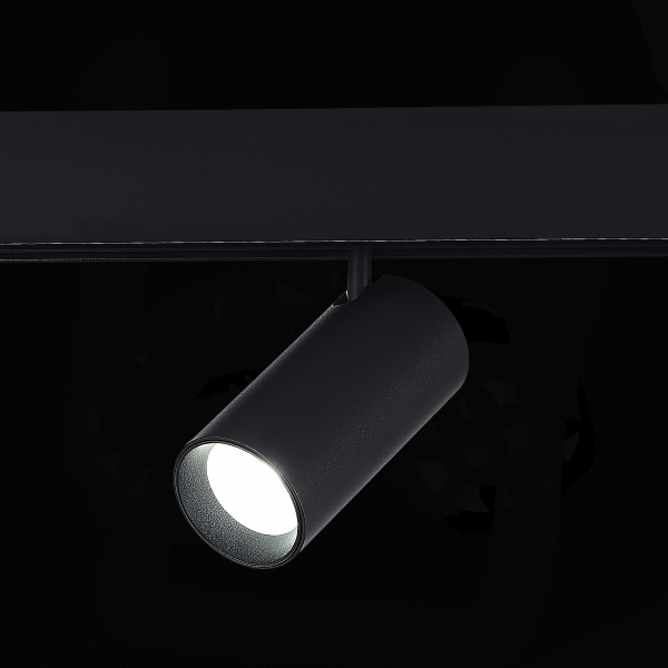 ST375.406.12 Магнитный трековый светильник SMART Черный LED 1*12W 2700K-6500K 1 080Lm Ra90 36° IP20 L115xW55xH95 48V SKYLINE 48, изображение 4