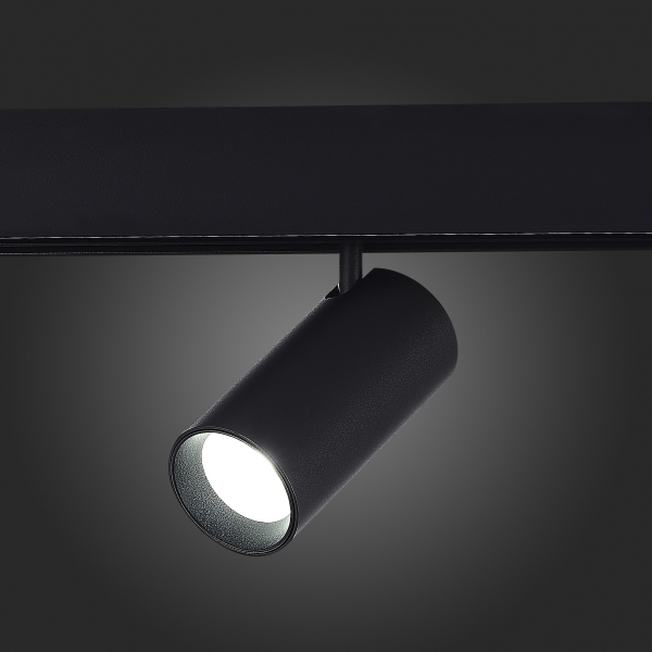 ST375.406.12 Магнитный трековый светильник SMART Черный LED 1*12W 2700K-6500K 1 080Lm Ra90 36° IP20 L115xW55xH95 48V SKYLINE 48, изображение 5