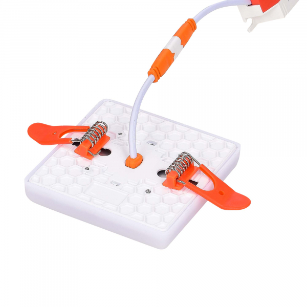 ST700.038.16 Св-к встр. Белый LED 1*16W 3000K 1 380Lm Ra80 120° IP20 L123xW123xH20 85-265V Встраиваемые светильники, изображение 4