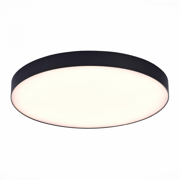ST606.432.96 Светильник потолочный Черный LED 1*96W 3000K 8 640Lm Ra&gt;85 120° IP20 D600xH55 185-265V Накладные светильники