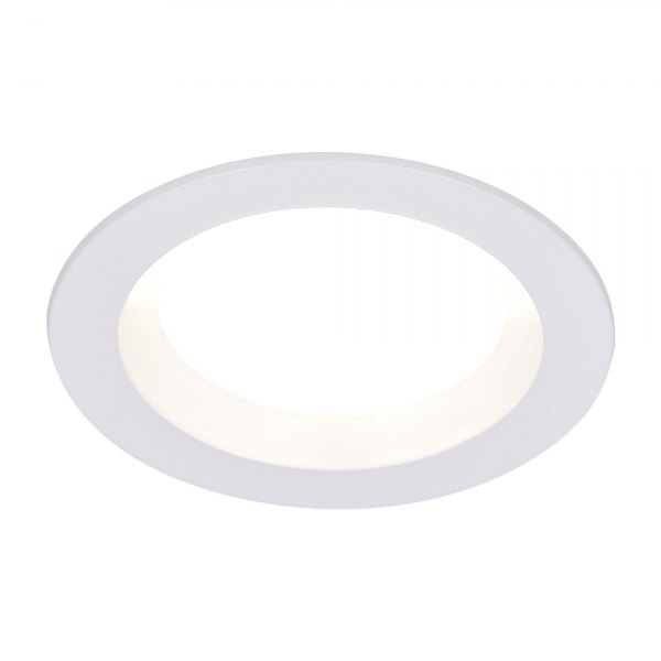 ST752.538.07 Св-к встр. Белый LED 1*7W 3000K 560Lm Ra80 100° IP44 D115xH47 100-240VV Встраиваемые светильники, изображение 3