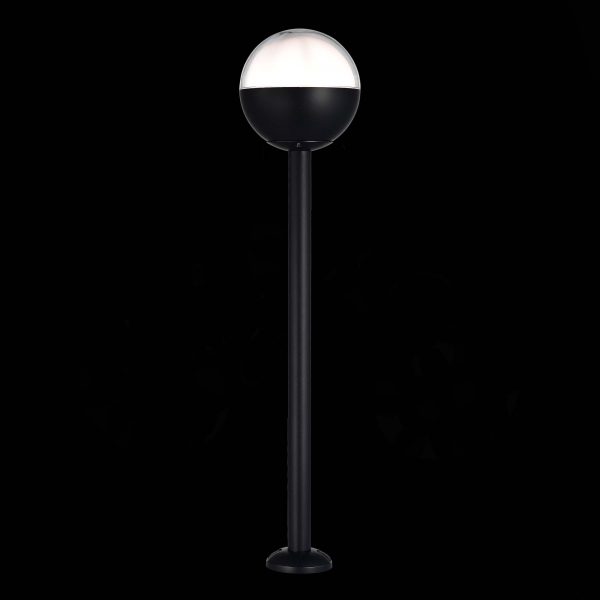 SL9000.405.01 Светильник уличный наземный ST-Luce Черный/Белый E27 1*40W OMBRA, изображение 3