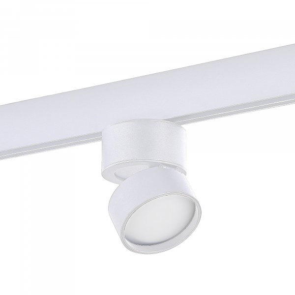ST809.536.09 Магнитный трековый светильник Белый LED 1*9W 3000K 550Lm Ra&gt;90 120° IP20 D85xH126 48V SKYLINE 48, изображение 2