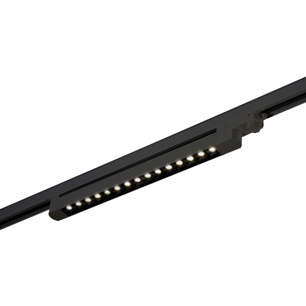 ST662.446.15 Св-к трек. Черный LED 1*15W 4000K 1 200Lm Ra&gt;90 48° IP20 L535xW33xH73 165-265V Трехфазная трековая система