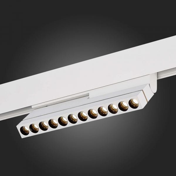 ST805.536.12 Магнитный трековый светильник Белый LED 1*12W 3000K 450Lm Ra&gt;90 36° IP20 L220xW22xH117 48VV SKYLINE 48, изображение 5