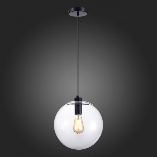 SL1056.423.01 Подвес ST-Luce Черный/Прозрачный E27 1*60W NOOR, изображение 5